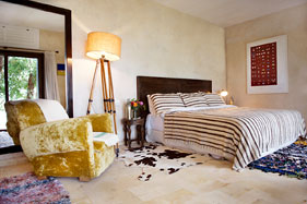 Bedroom 5, lower terrace level