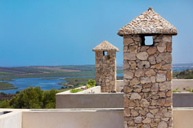 View from the roof terrace